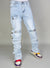 NME Jeans - Burr - Cargo Stacked -  Light Blue - 501