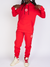 Roberto Vino Sweatsuit - Milano - Red And White - RVHO14-23