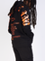 Roberto Vino Sweatsuit - Thunder - Black And Orange - RVHO1-23