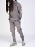 Roberto Vino Sweatsuit - Thunder - Grey And Orange - RVHO1-23