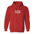 Outrank Hoodie - No Fake Friends - Red - OR2715H