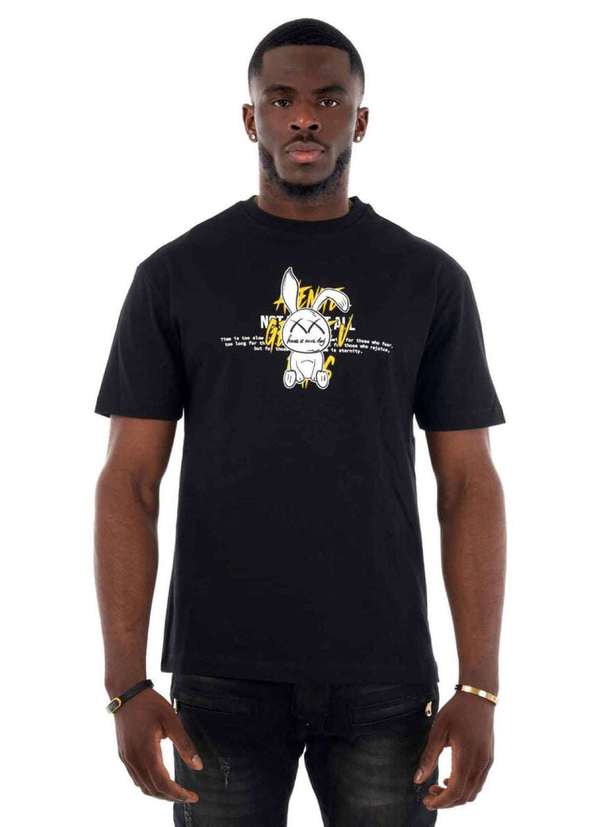 George V T-Shirt - Not Mad At All - Black - GV2560 – Vengeance78