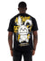 George V T-Shirt - Not Mad At All - Black - GV2560