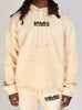 NME Hoodie - Fading - Damien - Cream Wash - 302