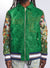 Majestik Jacket - Heavy Weight Jacquard Varsity - Green - JJ2372