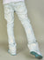 Politics Jeans - Super Stacked Skinny Flare 38" Inseam - Scott - Light Blue  - 502