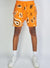 Politics Shorts - Knit - Orange - PAIS383