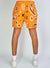 Politics Shorts - Knit - Orange - PAIS383