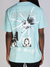 G West T-Shirt - Spider - UNC Blue - GWPBAST2001