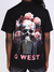 G West T-Shirt - Ice Cream Skull - Black - GWPBAST5006