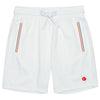 Cookies Shorts - Palisades Cotton Jersey - White- CM241BKS09