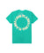 Paper Plane T-Shirt - Crew Love Supreme Tee - ISLAND GREEN - 200355