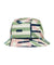 Paper Plane Hat - Diamond and Stripes Bucket Hat - Pink - 140020