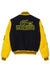 Lacoste Jacket - Two-Tone Woolen Teddy Varsity - Navy Blue-HDE and Yellow-C7T - BH9202 51 TIV