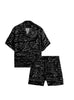 Stampd Short Set - Letter - Black - SLA-M3427BD-BLL