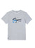 Lacoste T-Shirt - Label Collage Sport - Grey Chine - TH1801-51