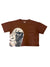 Copper Rivet T-Shirt - Praying - Brown - 511022