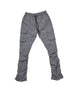 Rebel Minds Pants - Cargo Stacked Nylon Pants - Grey - 100-422
