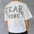 Rebel Minds T-Shirt - Fear None - White - 152-116