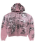 Rare Peace Hoodie - Crop - Dust Pink - RK5043A
