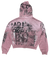 Rare Peace Hoodie - Crop - Dust Pink - RK5043A