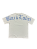Black Label T-Shirt - BL BLING - White & Blue - 888-W