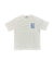 Black Label T-Shirt - BL BLING - White & Blue - 888-W