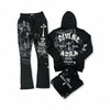 Highly Undertd Sweatsuit - Divine Aura - Black - UF5603