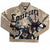 Rebel Minds Light Jacket - Conquer Tapestry - Taupe - 152-554