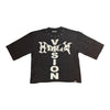 Highly Undertd T-Shirt - Highly Vision 3\4 Sleeve - Black\White - HF5500