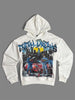 NME Hoodie - Smoke - White - 536