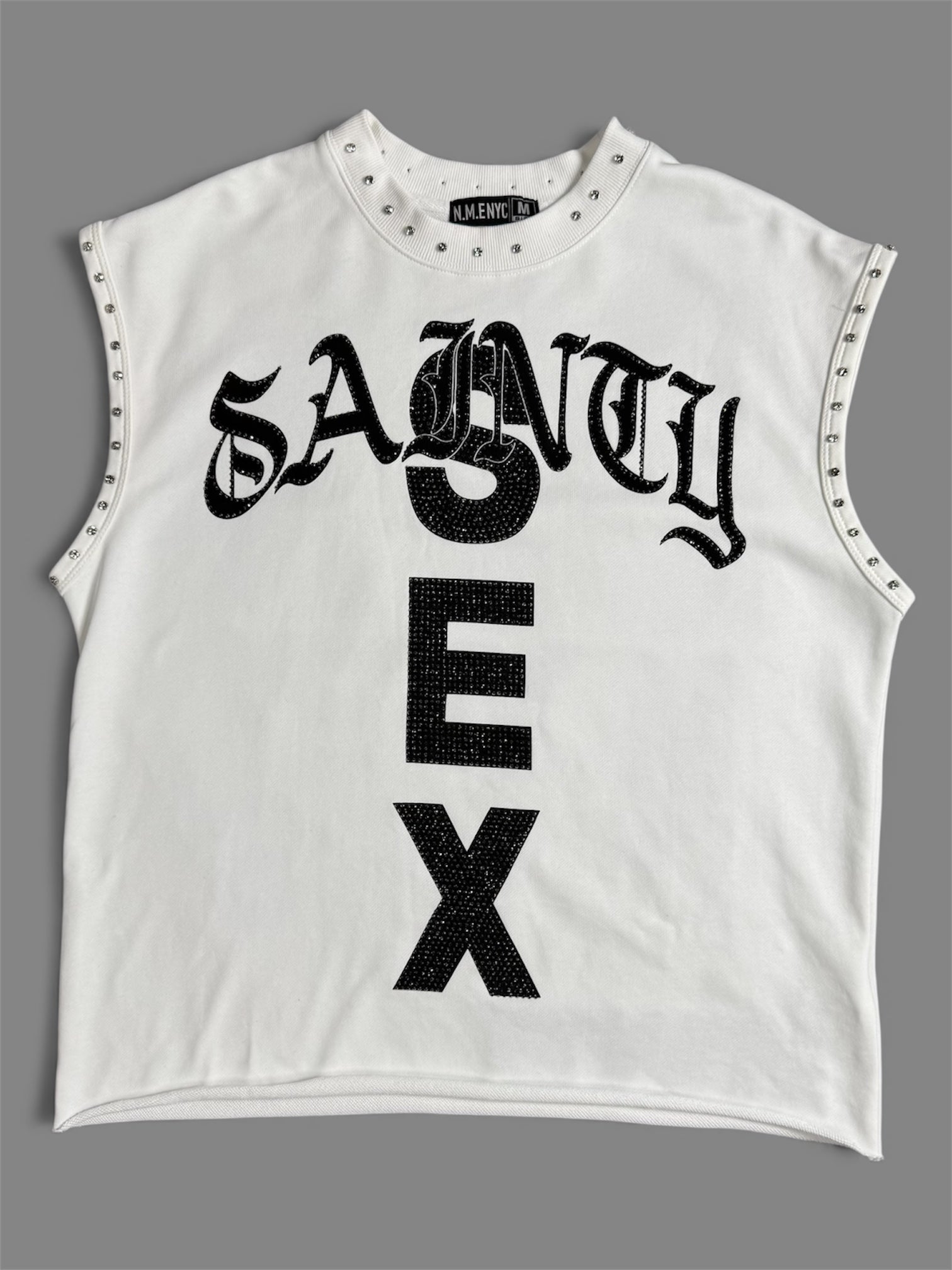 NME Tank Top - Rung Off - White - 656 – Vengeance78