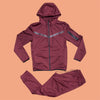 Buyer's Choice Track Suit - Burgundy - RTF311