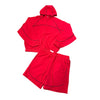 Rebel Minds Short Set - Crinkle Piping - Red - 610-14502 / 610-14902