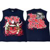 Politics MUSCLE SHIRT - The World is Ours - Navy