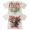Rebel Mindscrop t shirt- Divine Medusa - White - 610-11131