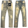 KDNK Jeans - Vintage Blue Distressed Jeans - KND4993