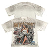 Bkys T-Shirt - MOTOR SPORTS T - SHIRT- WHITE - T1617