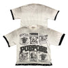 Bkys T-Shirt - Purpose World Hustle T-Shirt - White - T1629