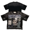 BKYS T SHIRT- SAINT CLUBS RECEIPT / BLACK - T1636