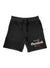 Outrank Shorts - Putting In Work Embroidered - Black - ORS2429