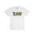 Rawyalty T-Shirt - Raw Throwie - Green On White - RMT