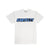 Rawyalty T-Shirt - Raw Throwie - White And Carolina Blue  - RMT