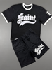 Rebel Minds Short Set - Saint Chenille - Black - 610-11941