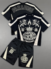 Rebel Minds Short Set - Crown Legends Airmesh - Black - 610-11155
