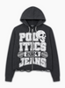 Politics Hoodie - Ruth - Black Wash - 110