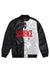 Reason Jacket - Scarface Split Varsity - Black And White - SF-57