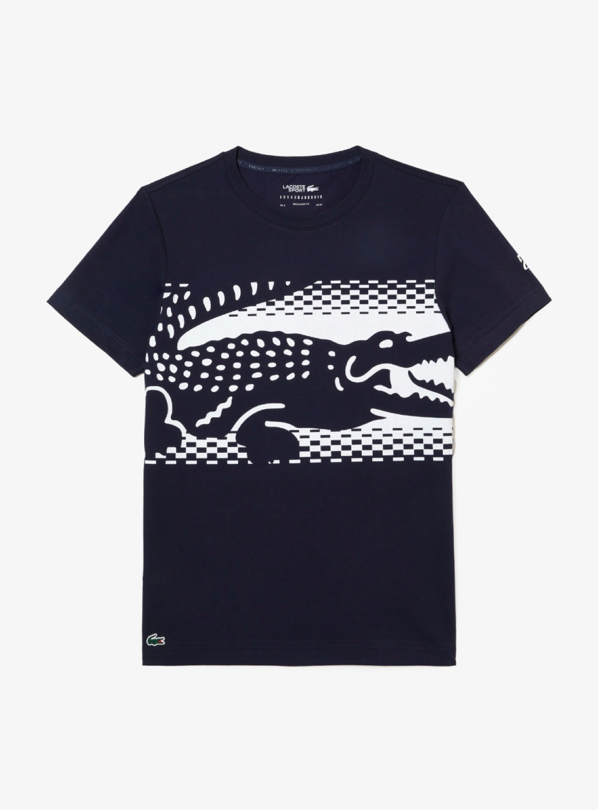 Lacoste T-Shirt - Inverted Logo - Navy Blue-166 - TH5195 51 166 –  Vengeance78