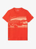 Lacoste T-Shirt - Inverted Logo - Orange-02K - TH5195 51 02K