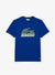 Lacoste T-Shirt - Ombré Striped Logo - Blue-JQ0 - TH5070 51 JQ0